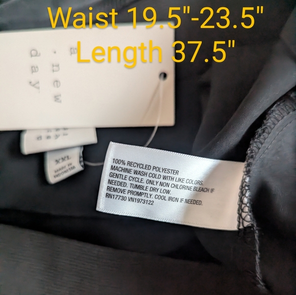 A New Day Black Maxi Slip Skirt - Picture 5 of 5